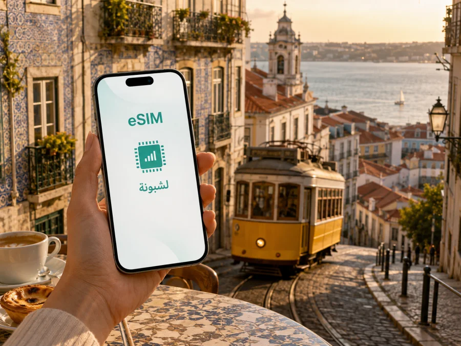 eSIM لشبونة: إنترنت محمول في البرتغال