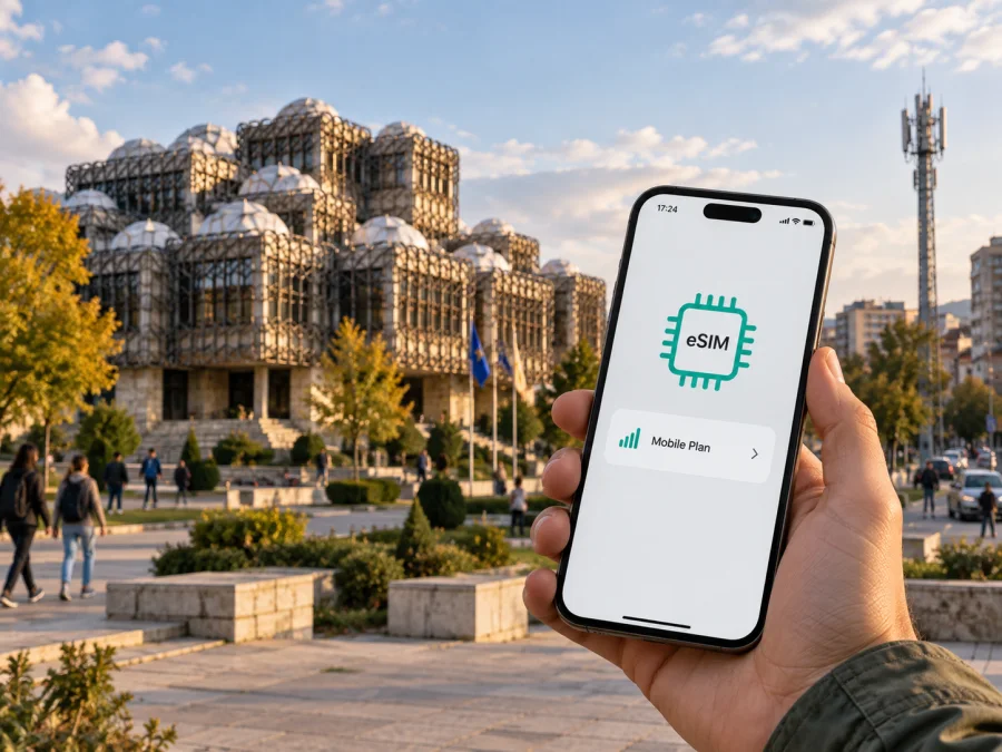 Vala eSIM في كوسوفو: التفعيل والتغطية