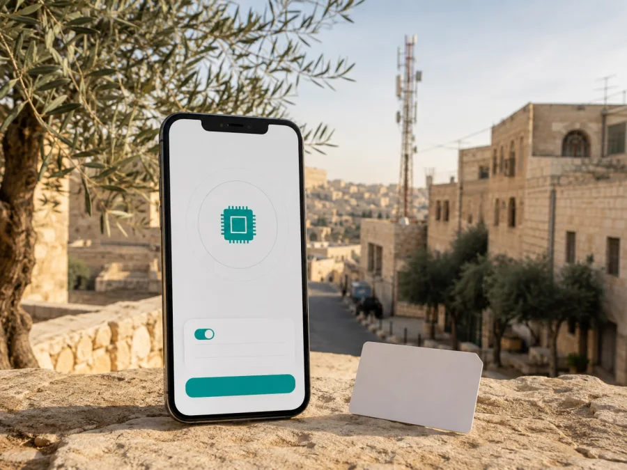 Jawwal eSIM في فلسطين: التفعيل ومتطلبات السفر