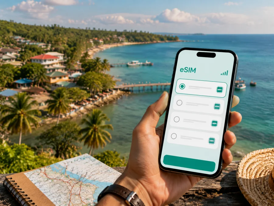 eSIM في ويواك: الإنترنت المحمول في بابوا غينيا