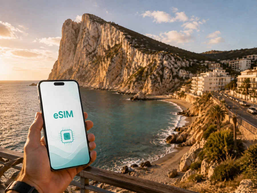 eSIM في ساندي باي: الإنترنت والاتصال المحمول