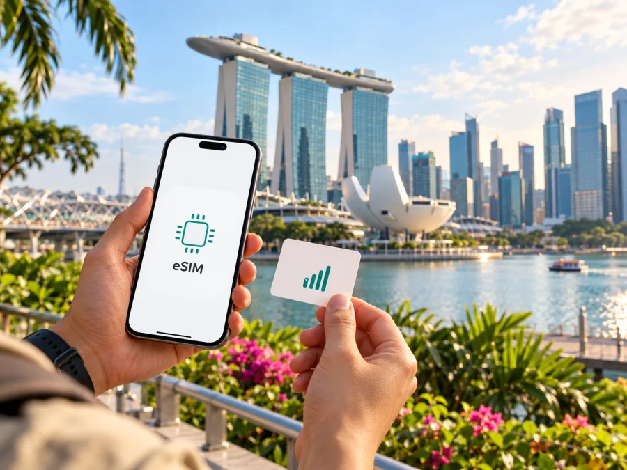 Zero1 eSIM في سنغافورة: التفعيل والتوافق