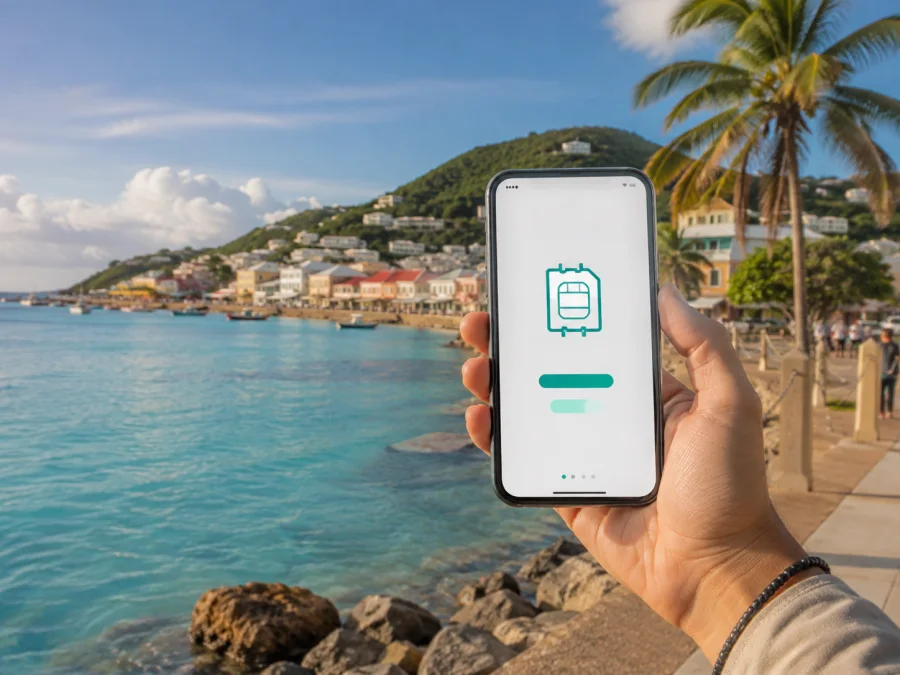 Orange Caraïbe eSIM في سانت مارتن: التفعيل والتوافق