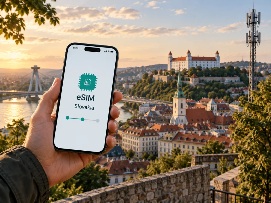 4ka eSIM في سلوفاكيا: ما الذي يجب التحقق منه