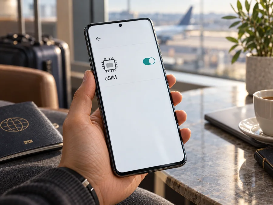 Samsung Galaxy S20+ eSIM: التوافق والإعداد