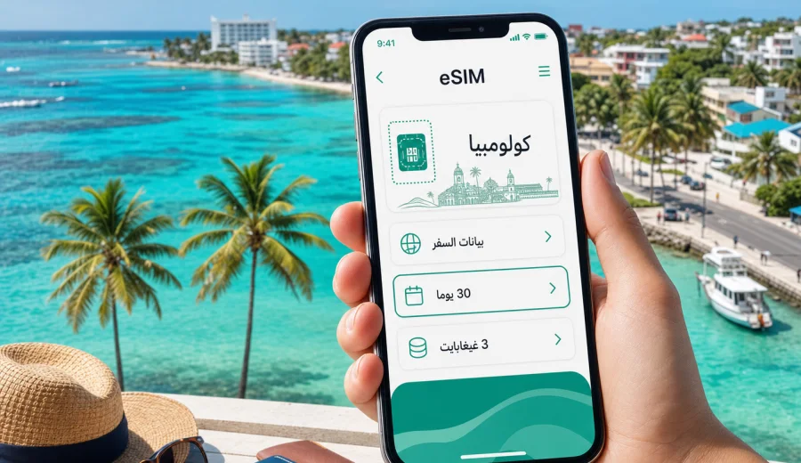 سان أندريس eSIM للإنترنت والاتصال