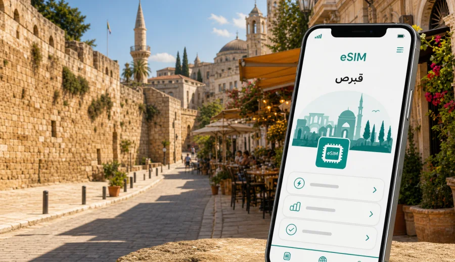 eSIM في نيقوسيا للإنترنت والاتصال المحمول