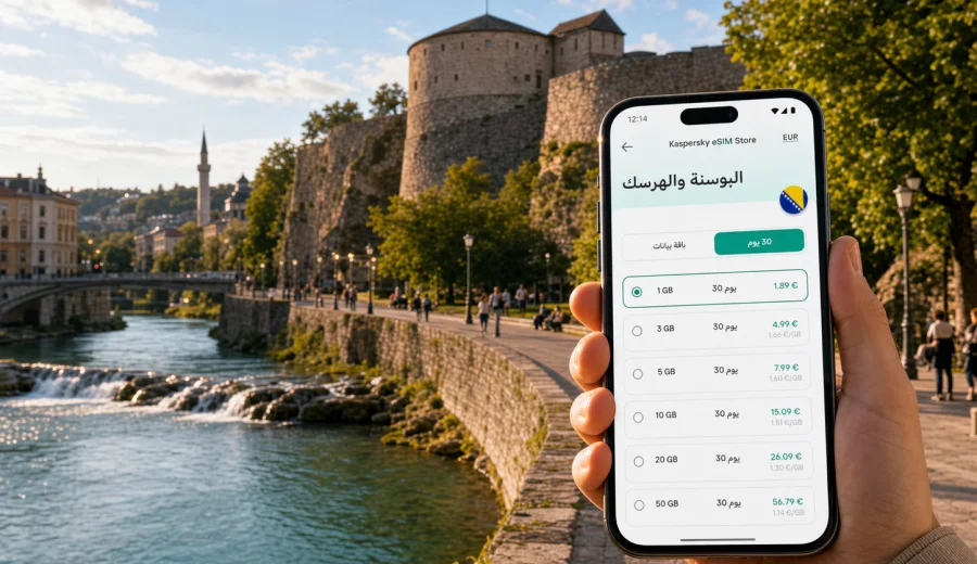 eSIM في بانيا لوكا للإنترنت أثناء السفر