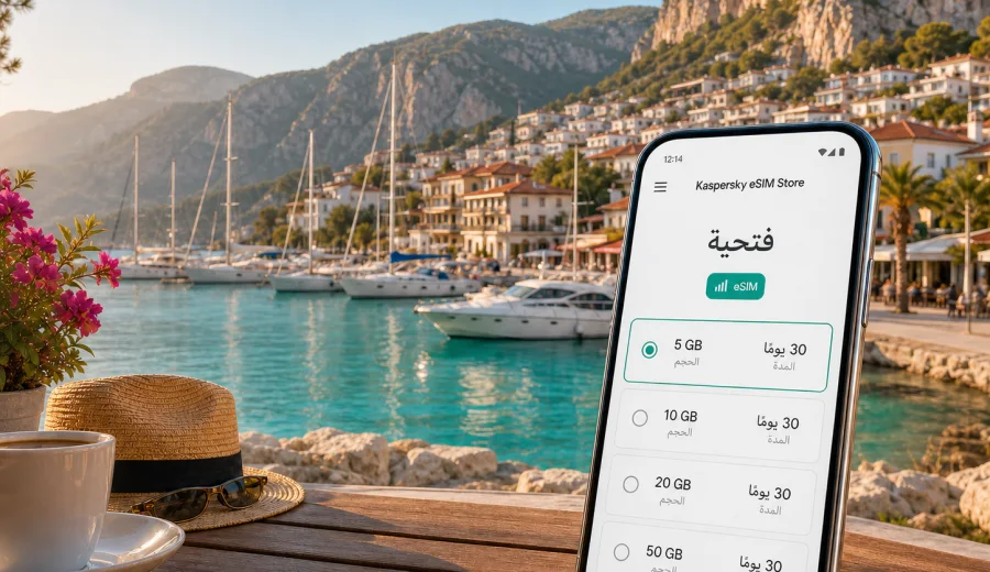 eSIM في فتحية: إنترنت واتصال للرحلة