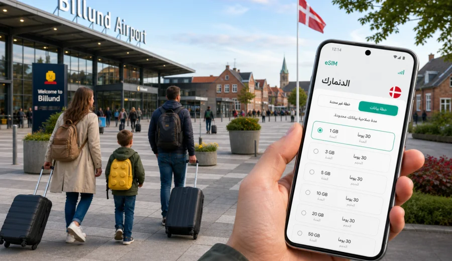 eSIM بيلوند: إنترنت واتصال محمول في السفر