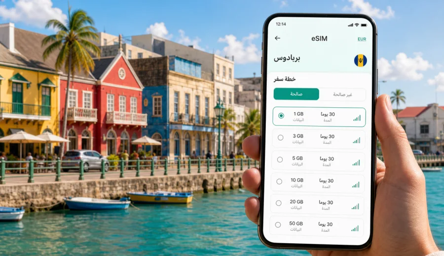 eSIM في سبيتستاون: إنترنت واتصال للرحلة