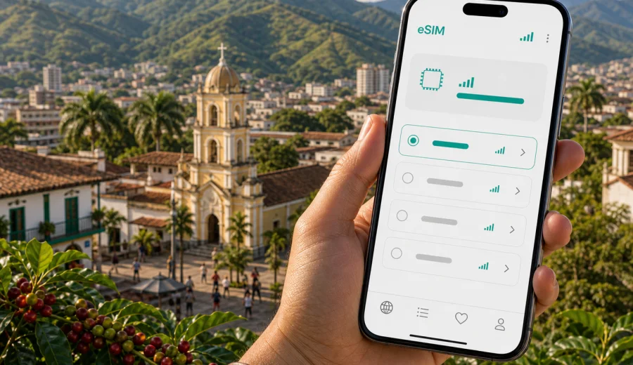 eSIM أرمينيا كولومبيا: إنترنت واتصال محمول