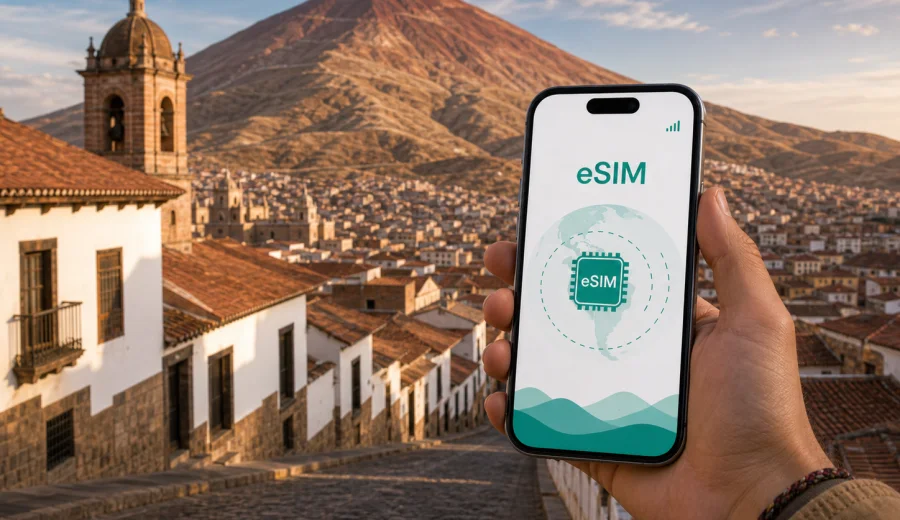 eSIM في بوتوسي: إنترنت واتصال محمول للسفر