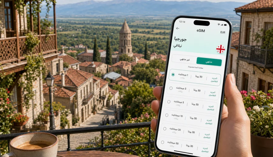 eSIM تيلافي: الإنترنت والاتصال المحمول