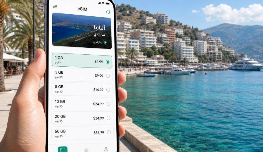 eSIM في ساراندي للإنترنت والاتصال المحمول
