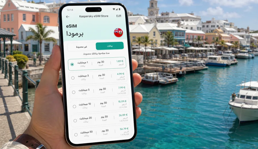 eSIM في هاميلتون: إنترنت السفر في برمودا