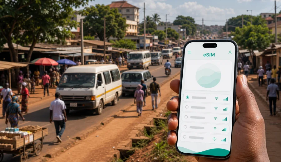 eSIM في كانانغا: إنترنت واتصال للمسافرين