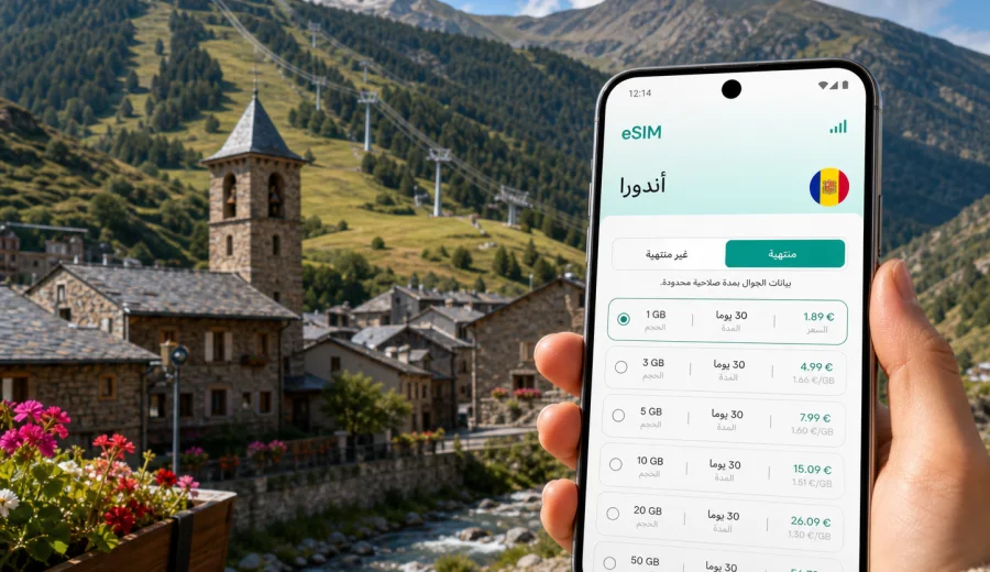 eSIM في كانيلو للاتصال والإنترنت