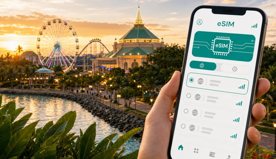 eSIM في جيرودونغ: إنترنت واتصال للسفر