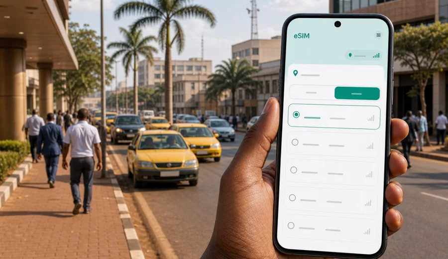eSIM في لوبومباشي للإنترنت والاتصال المحمول
