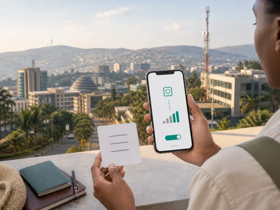 MTN Rwanda eSIM in Ruanda: Aktivierung
