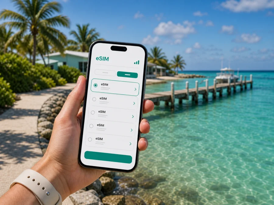Little Cayman eSIM: Internet für die Reise