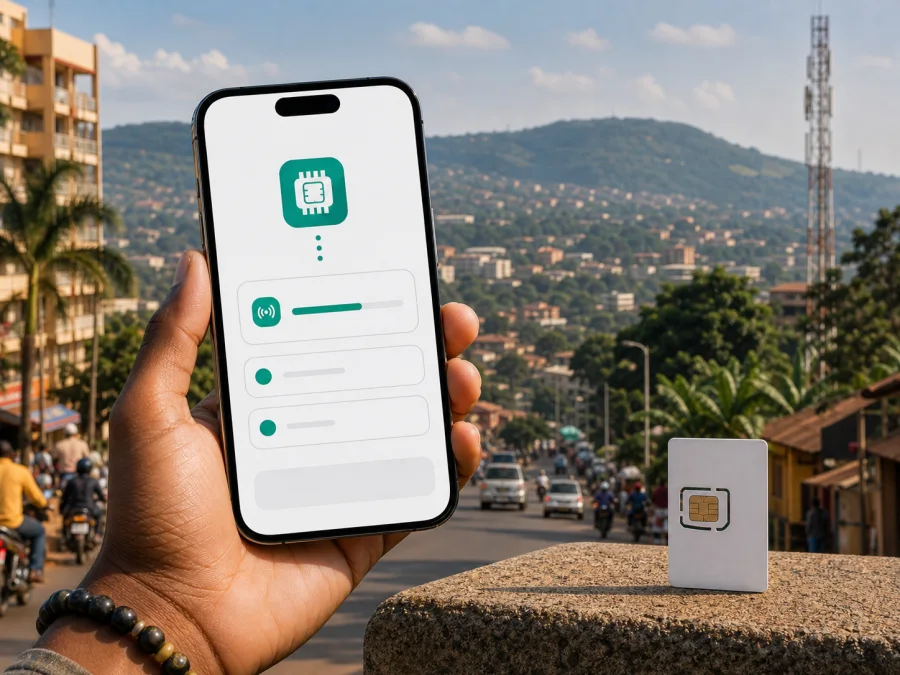 Lycamobile eSIM in Uganda: Aktivierung prüfen