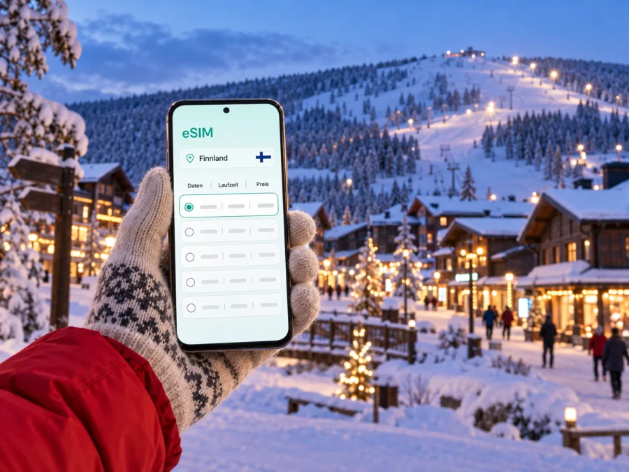Levi eSIM: mobiles Internet in Finnland