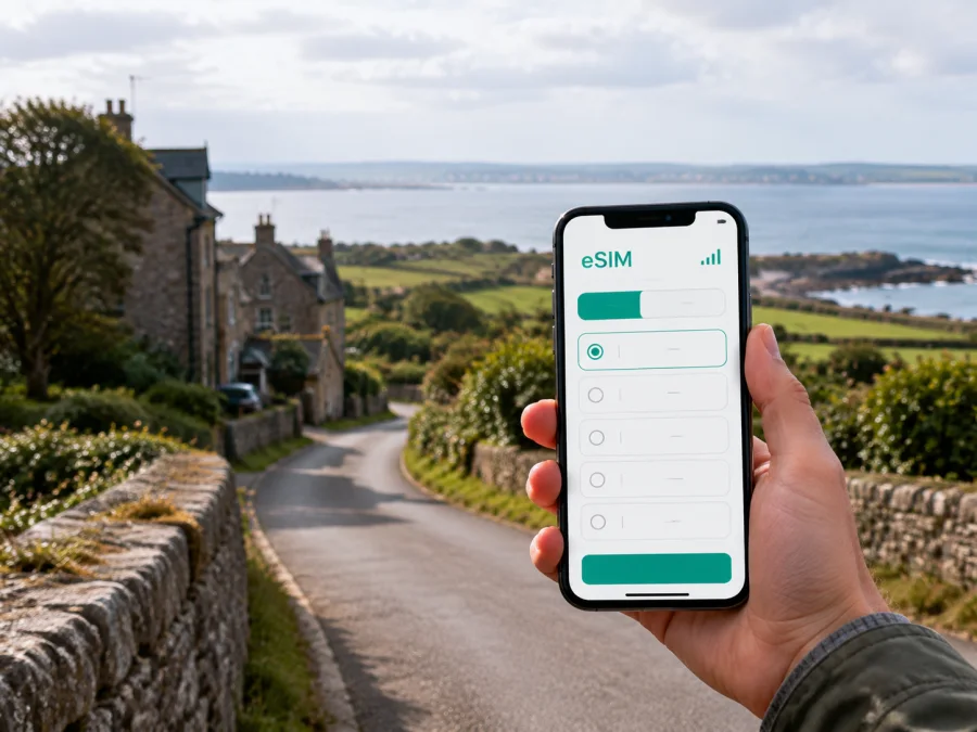 eSIM für St Savior: mobiles Internet in Guernsey