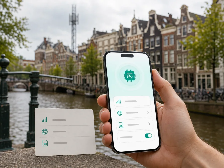 Odido eSIM in den Niederlanden: Verfügbarkeit