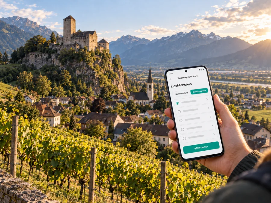Balzers eSIM: Mobiles Internet in Liechtenstein