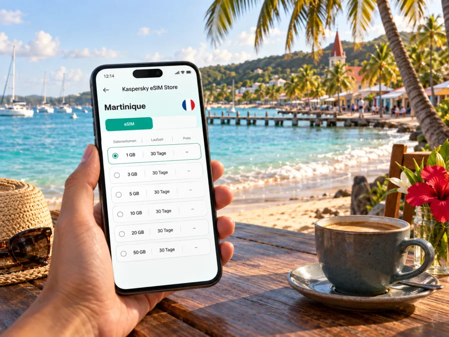 eSIM für Sainte-Anne: mobiles Internet in Martinique