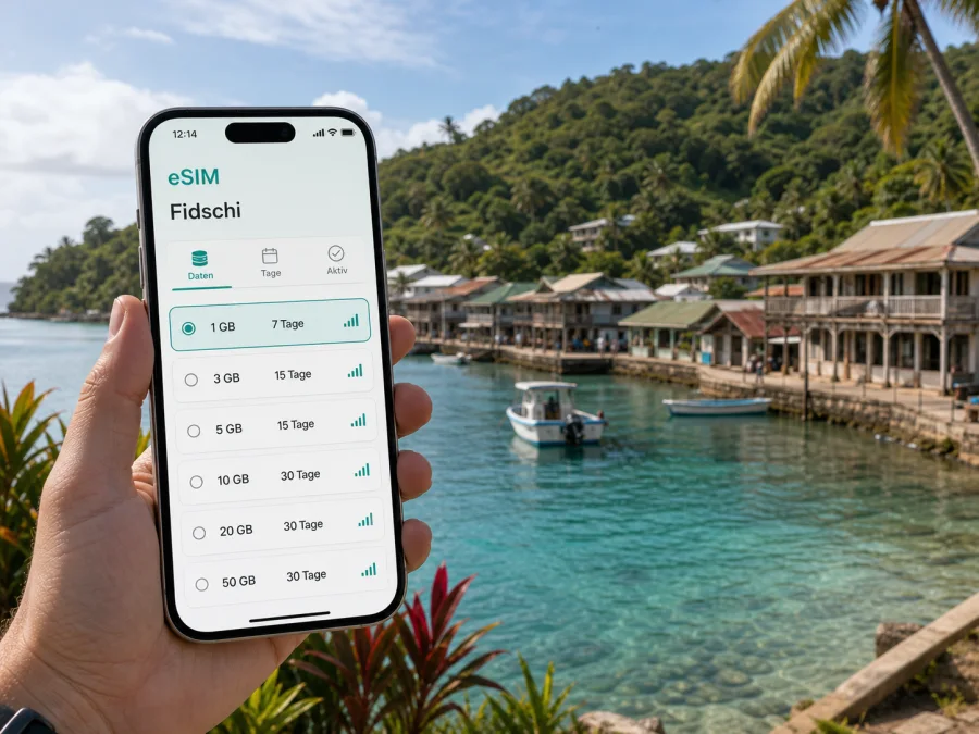 Levuka eSIM: Internet für Ihre Fidschi-Reise