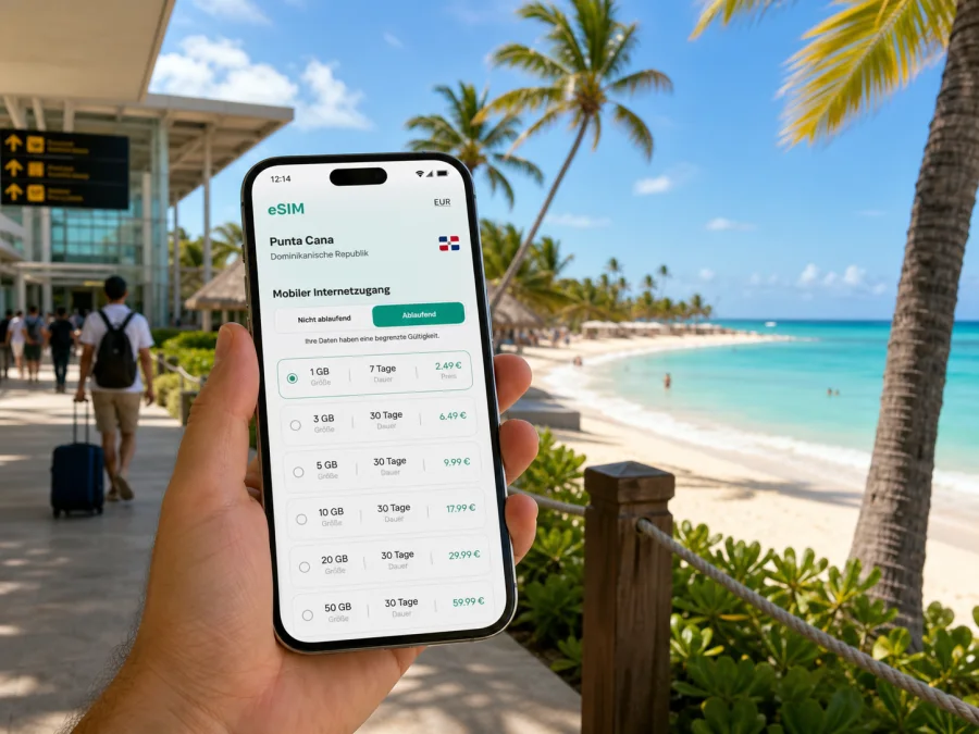Punta Cana eSIM: Internet und mobile Verbindung