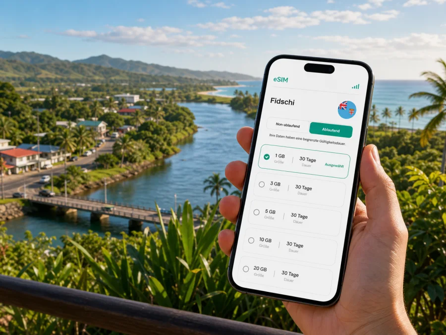 Sigatoka eSIM: Internet für Fidschi-Reisen