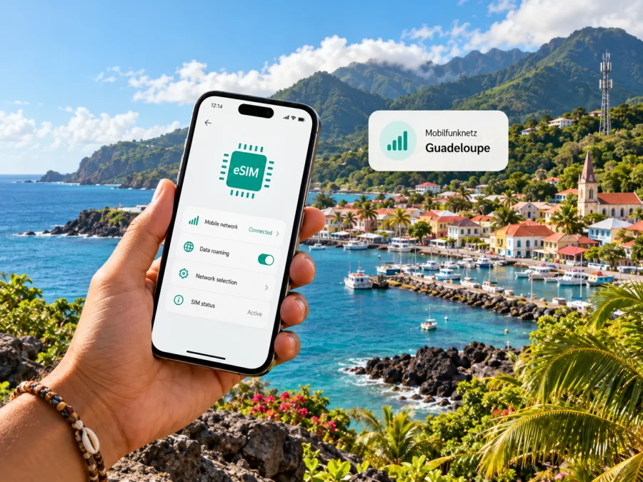 Orange Caraïbe eSIM in Guadeloupe: Optionen prüfen