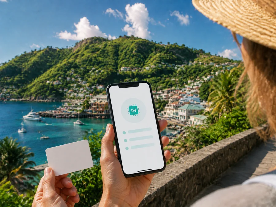 Digicel eSIM in St. Vincent und den Grenadinen
