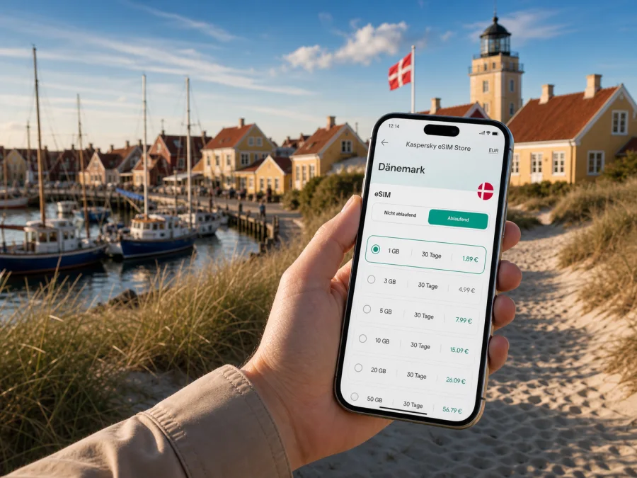 Skagen eSIM: mobiles Internet in Dänemark