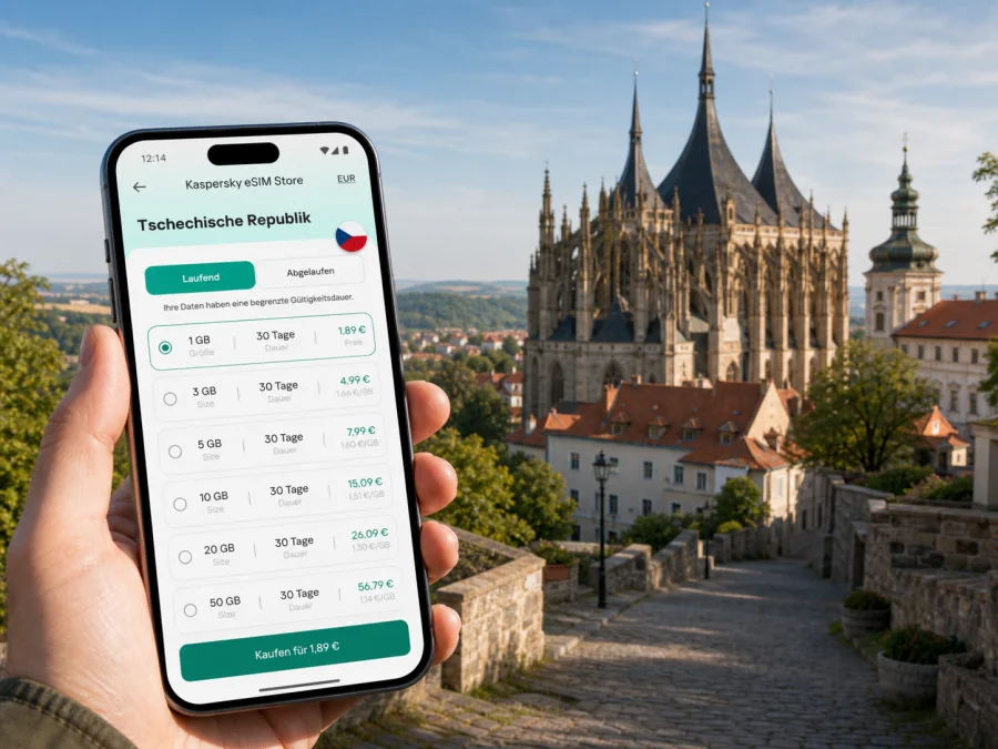 eSIM Kutna Hora: Internet für Ihre Reise