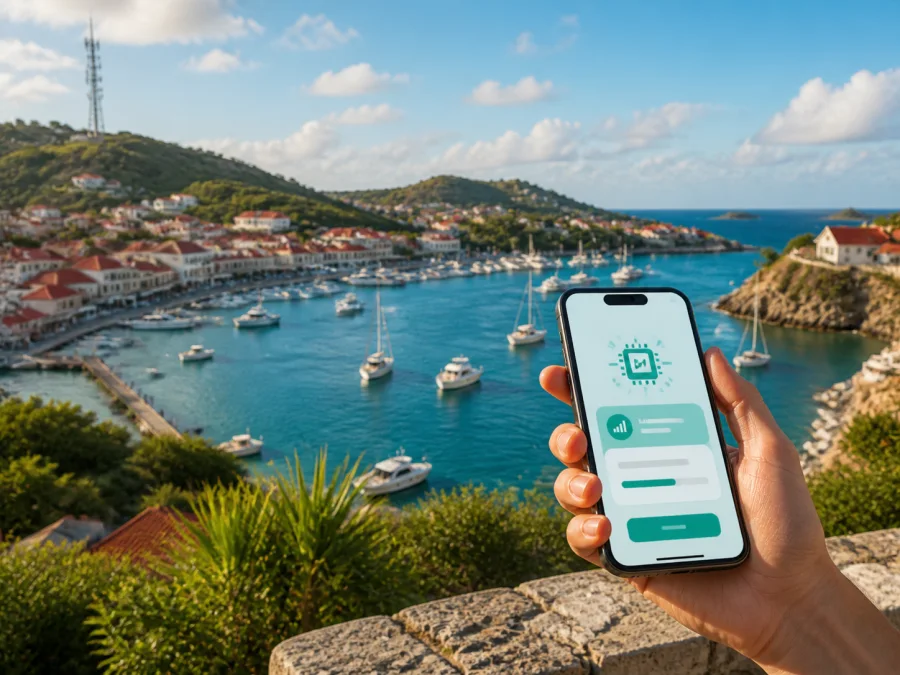Dauphin Telecom eSIM auf Saint-Barthélemy