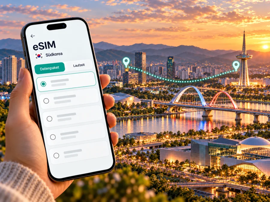 Daejeon eSIM: mobiles Internet in Südkorea