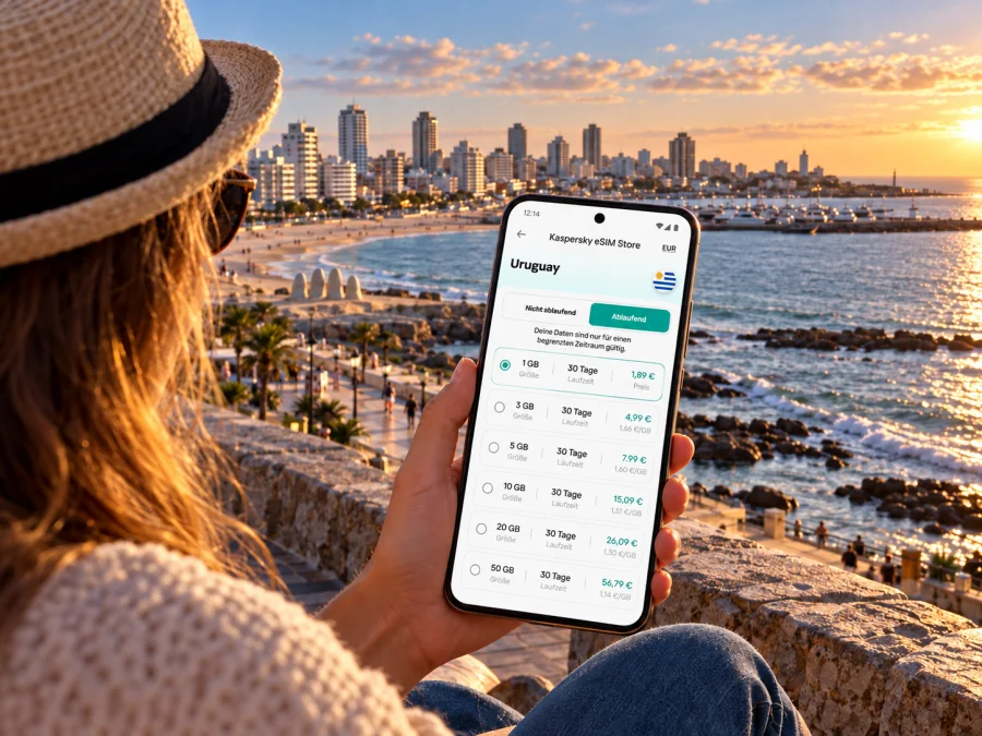 eSIM für Punta del Este: mobiles Internet in Uruguay