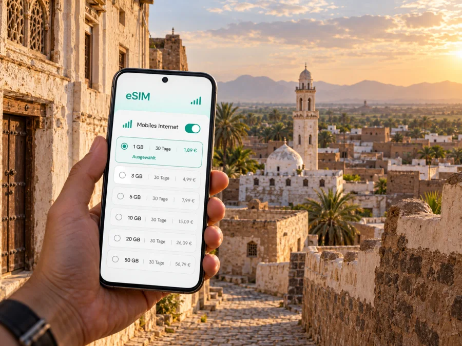 Zabid eSIM: Mobiles Internet im Jemen