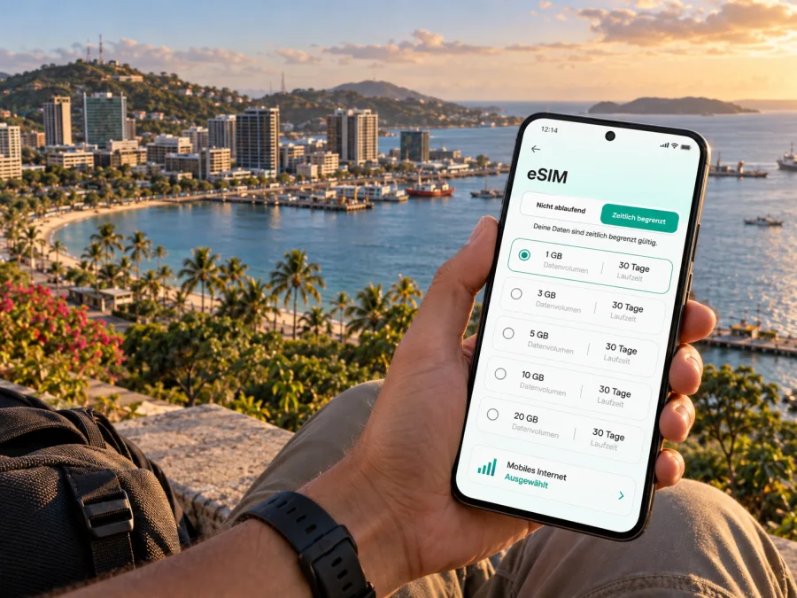 eSIM für Port Moresby: mobiles Internet