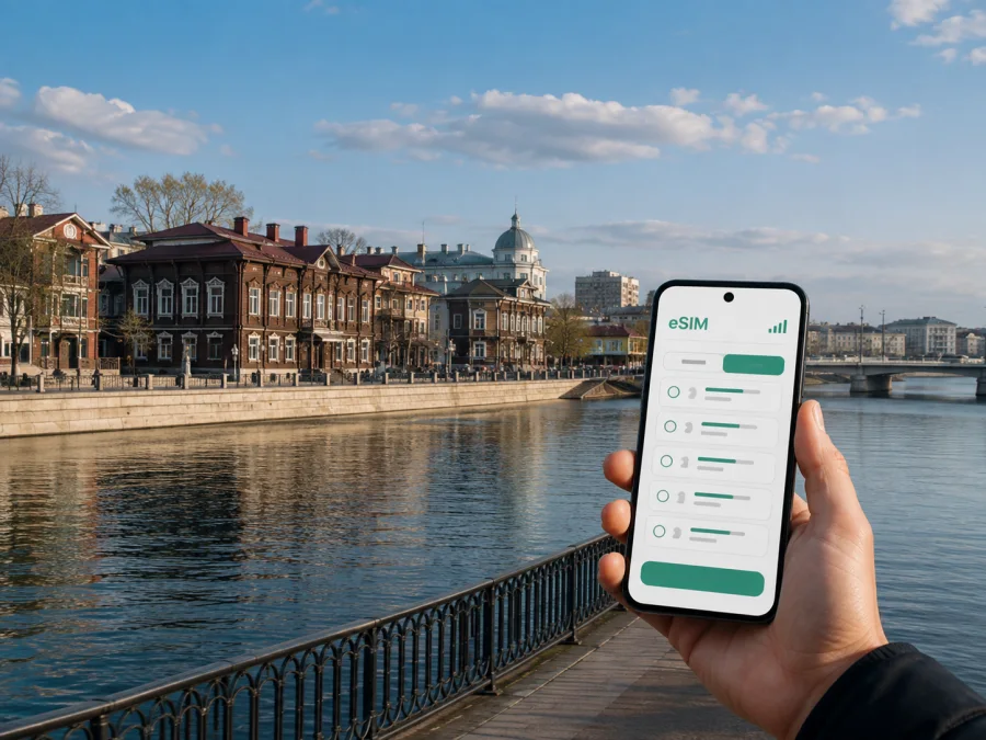 eSIM für Irkutsk: mobiles Internet auf Reisen