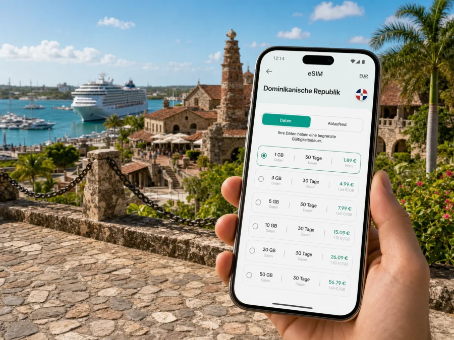La Romana eSIM: Internet für Ihre Reise