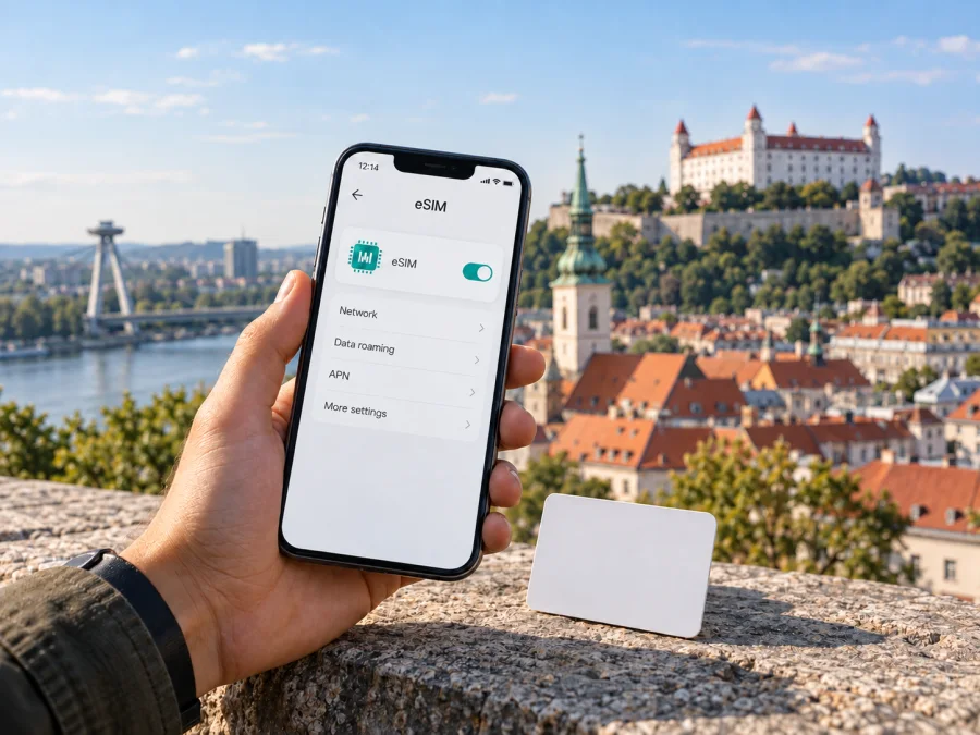 4ka eSIM in der Slowakei: Aktivierung und Netz