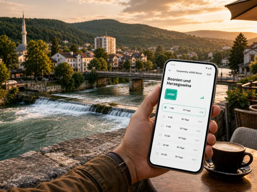 Bihac eSIM: Internet für Ihre Reise