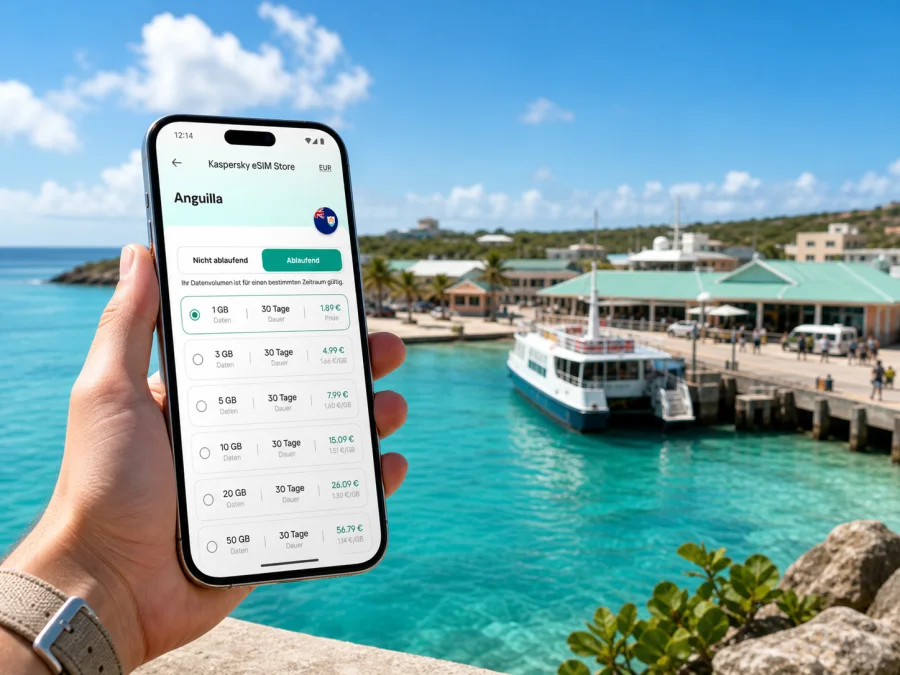Blowing Point eSIM: Internet in Anguilla