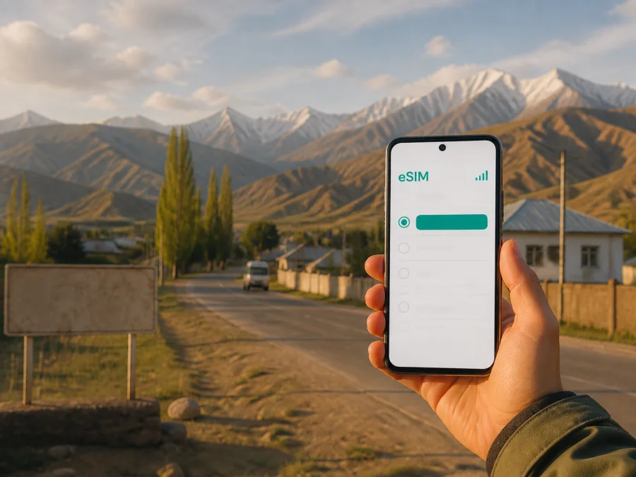 Kotschkor eSIM: Mobiles Internet in Kirgisistan